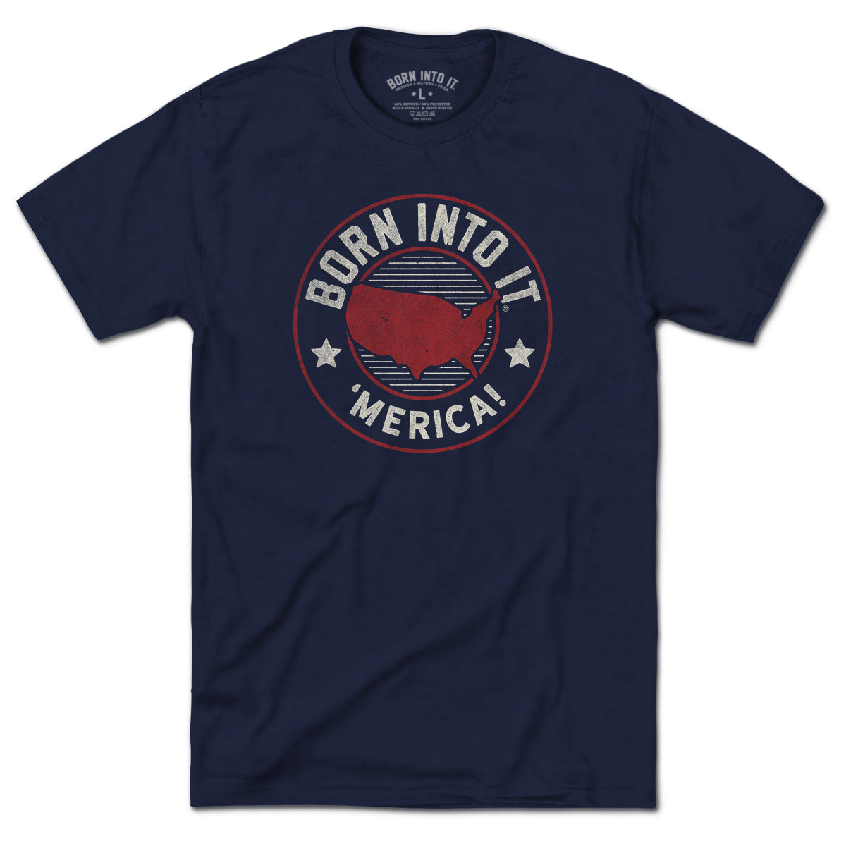 Born Into It USA Game Day T-Shirt