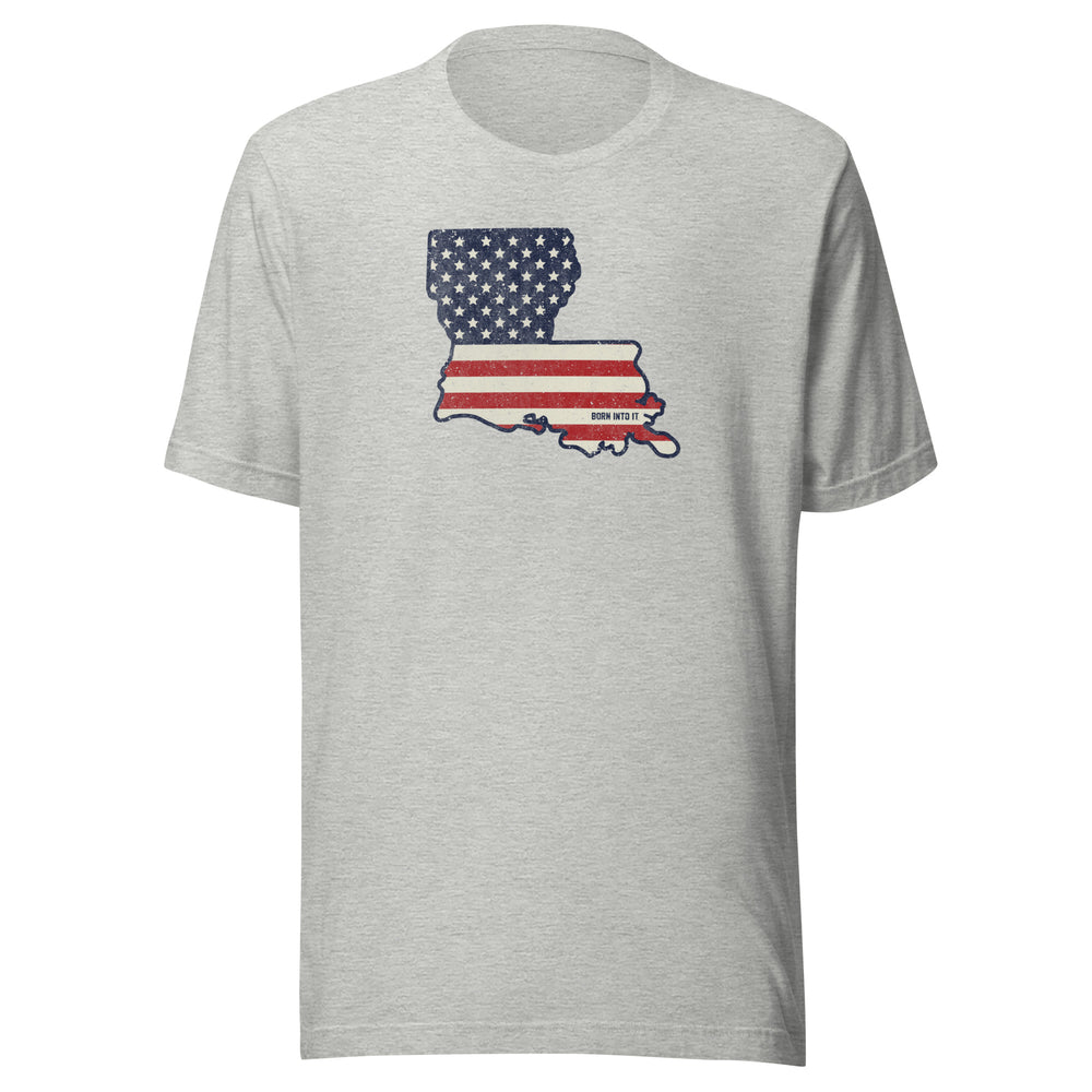 Louisiana Stars & Stripes Unisex t-shirt