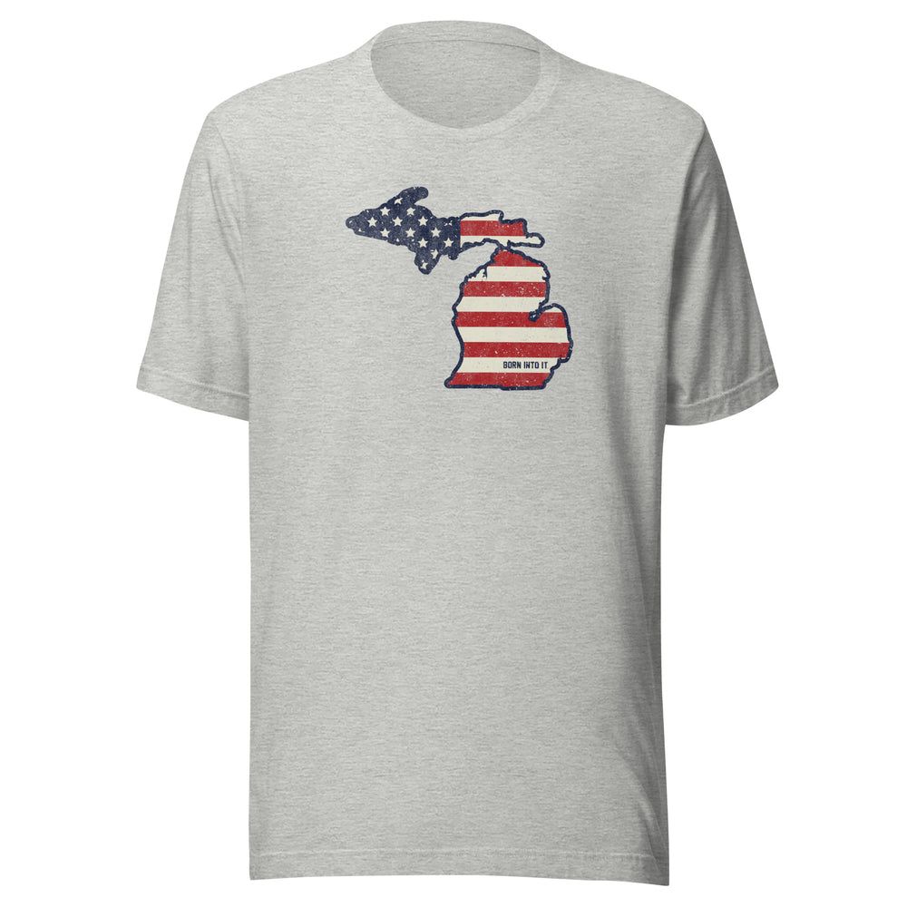 Michigan Stars & Stripes Unisex t-shirt