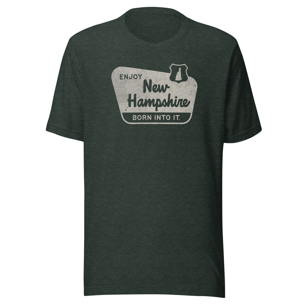 Enjoy New Hampshire National Forest Sign Unisex t-shirt