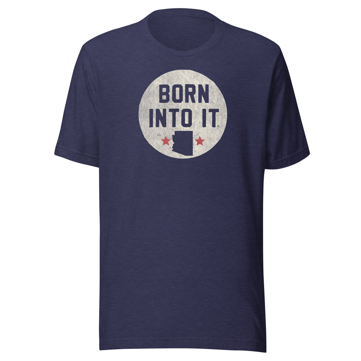 Born Into It Stamp Arizona Unisex t-shirt