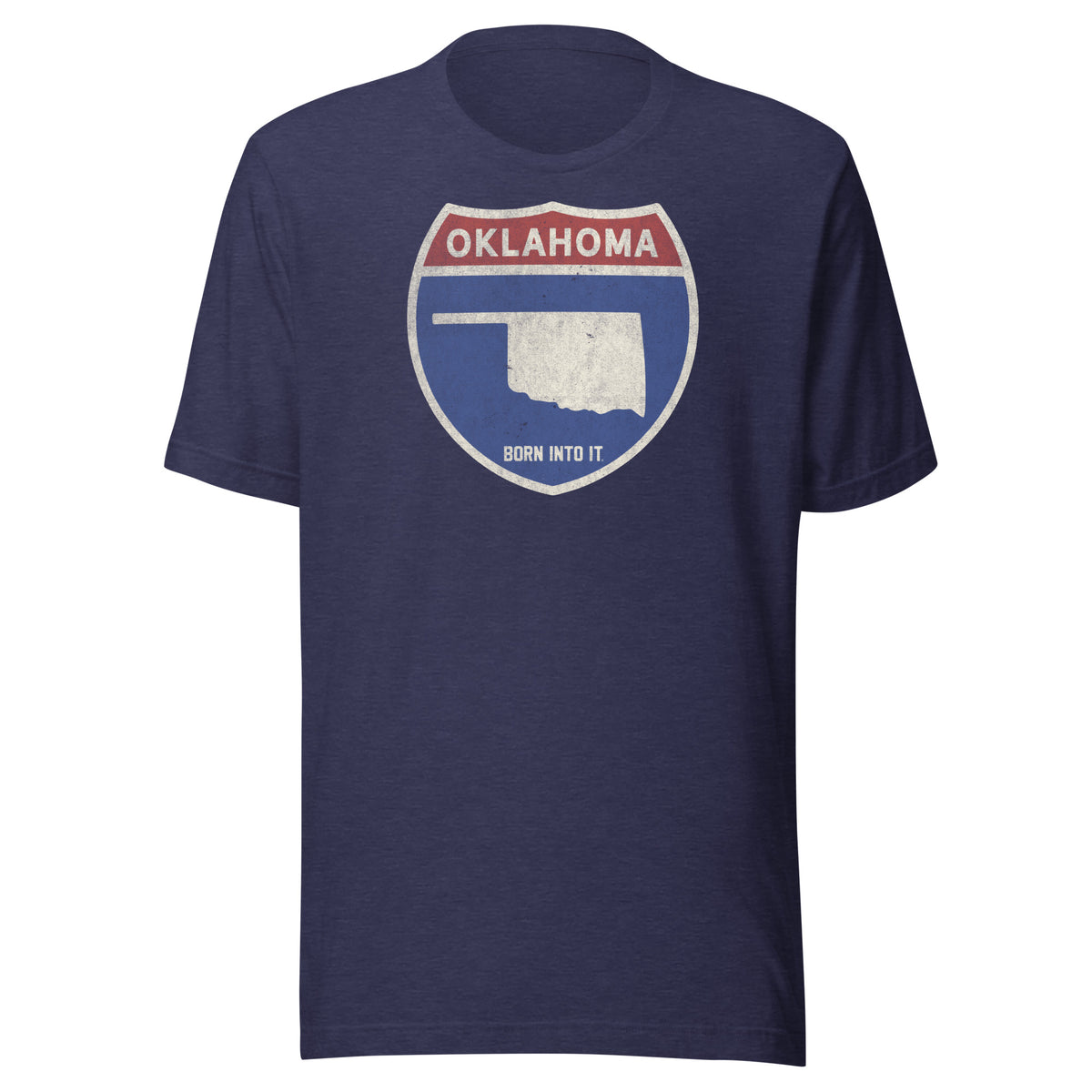 Oklahoma Road Sign Unisex t-shirt