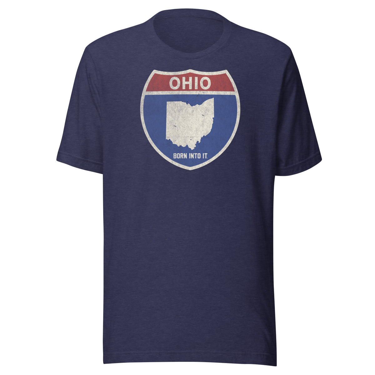 Ohio Road Sign Unisex t-shirt