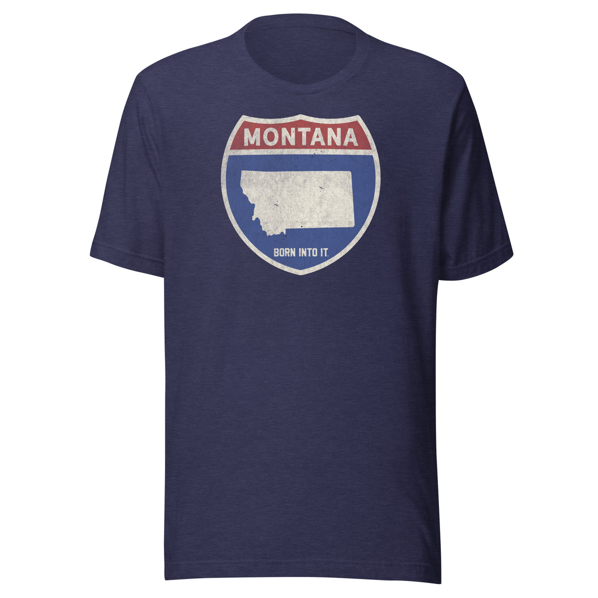 Montana Road Sign Unisex t-shirt