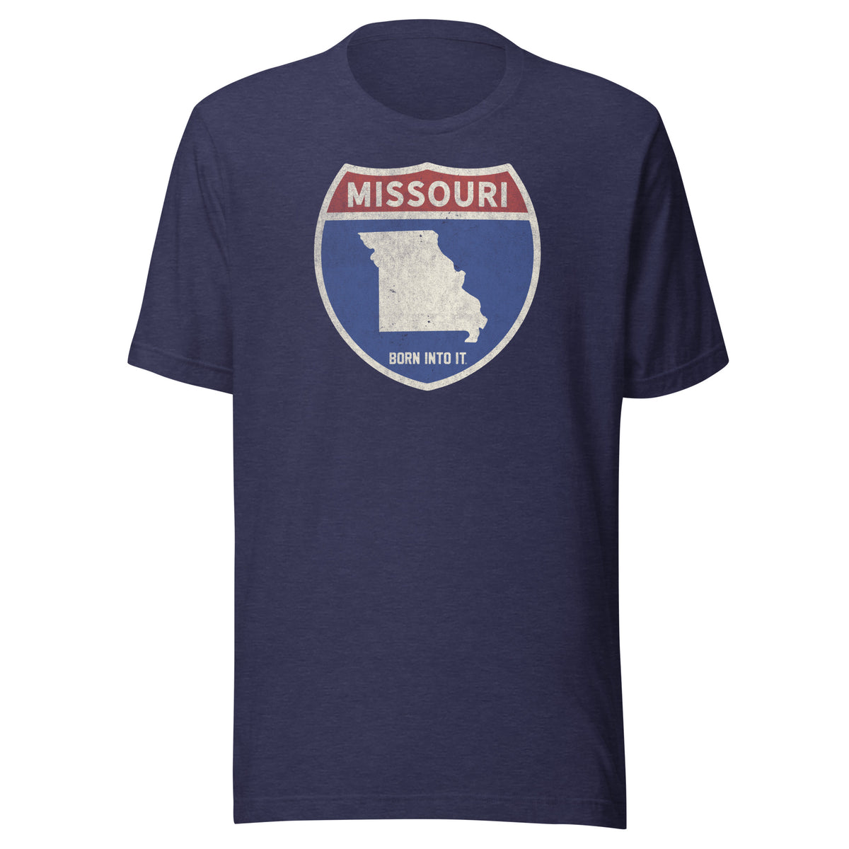 Missouri Road Sign Unisex t-shirt