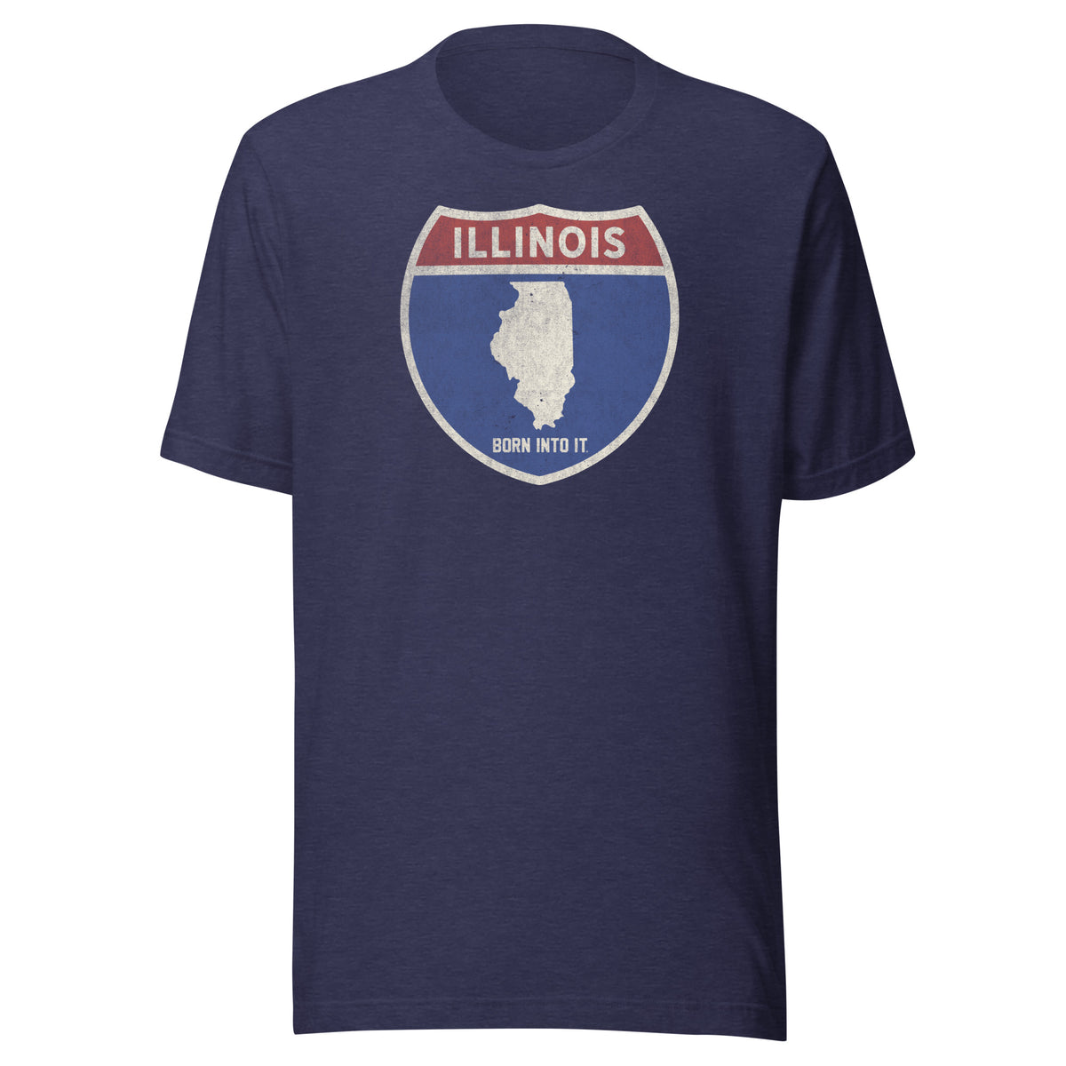 Illinois Road Sign Unisex t-shirt