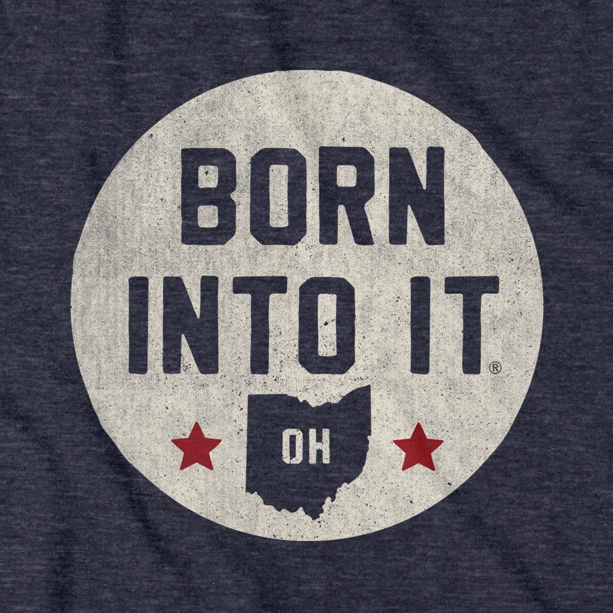 Ohio Born Into It Stamp Hoodie