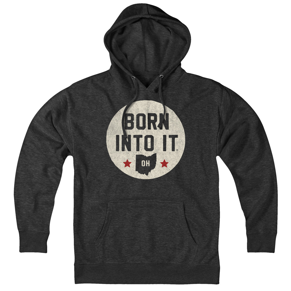 Ohio Born Into It Stamp Hoodie