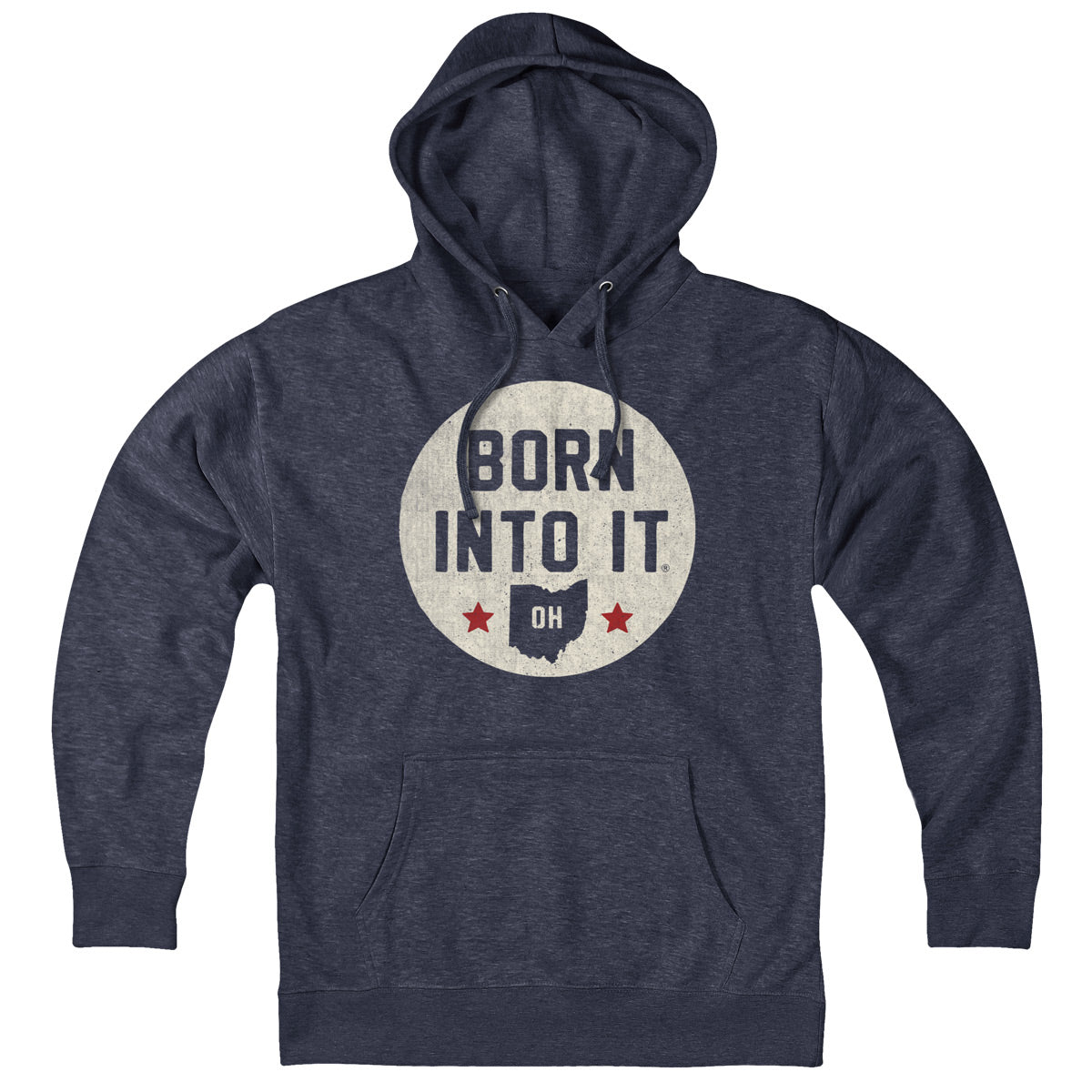 Ohio Born Into It Stamp Hoodie