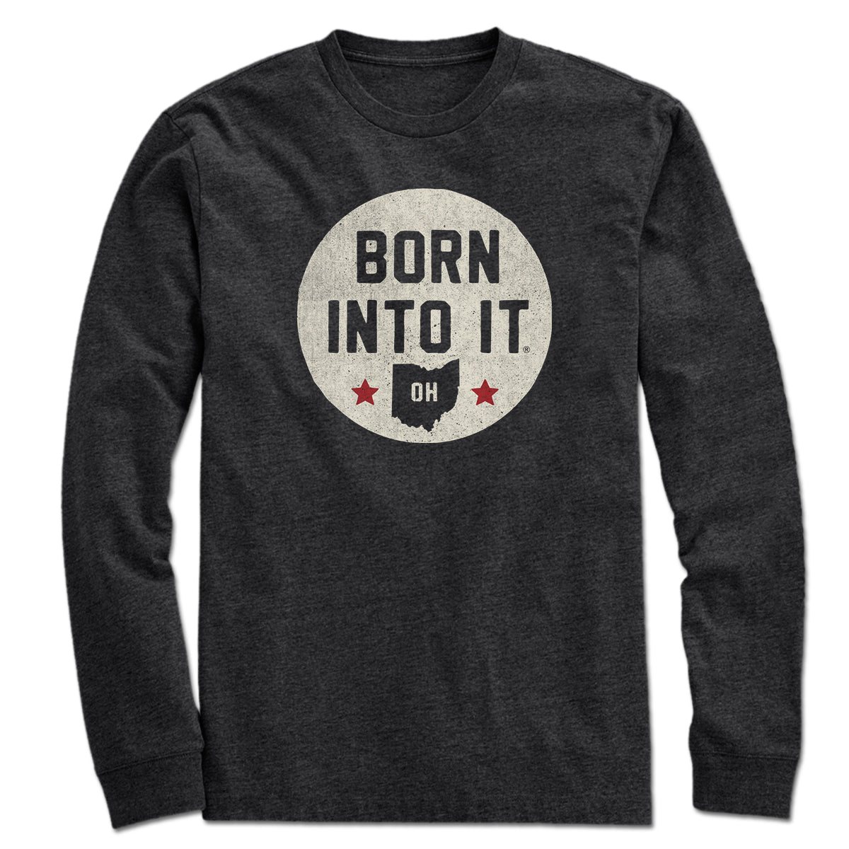Ohio Born Into It Stamp T-shirt