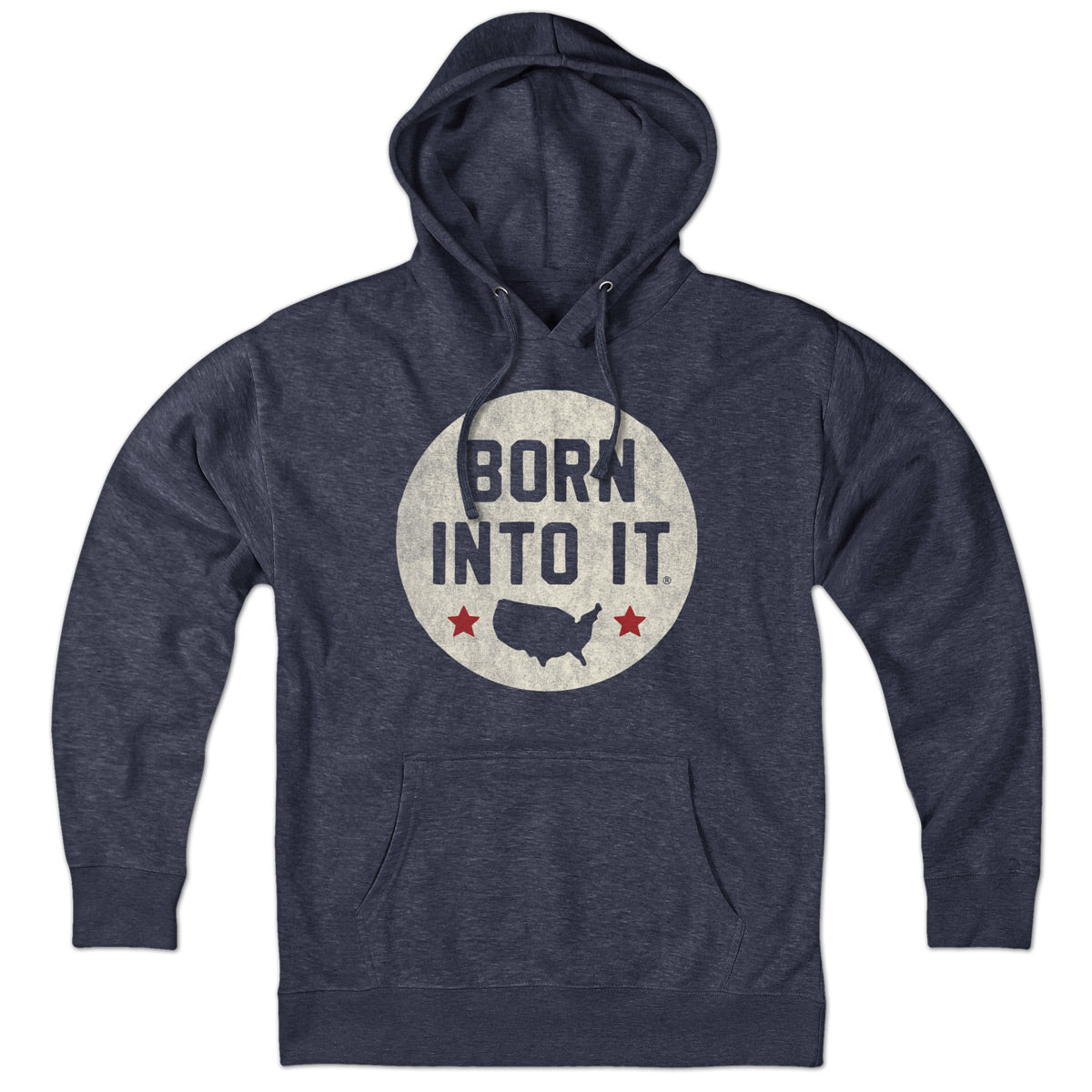 USA Born Into It Stamp Hoodie