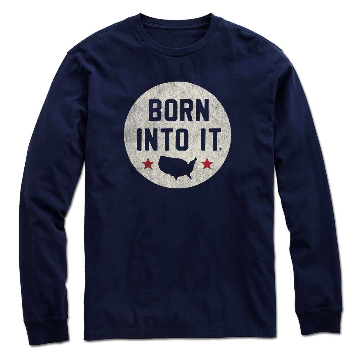 USA Born Into It Stamp T-shirt