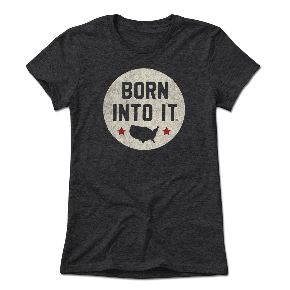 USA Born Into It Stamp T-shirt