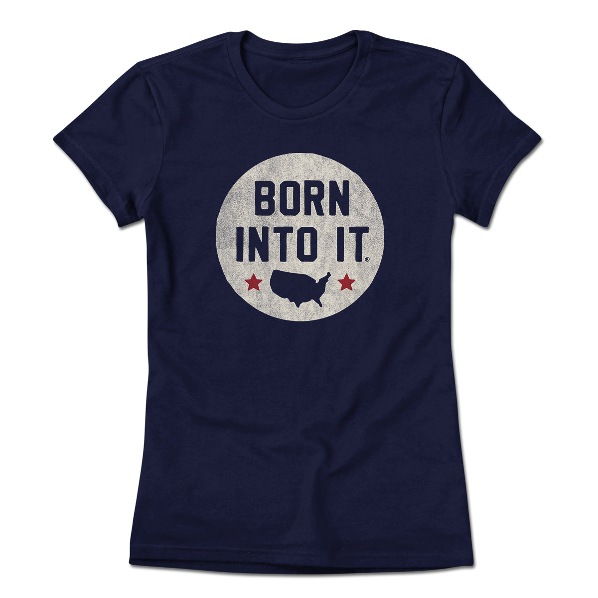 USA Born Into It Stamp T-shirt