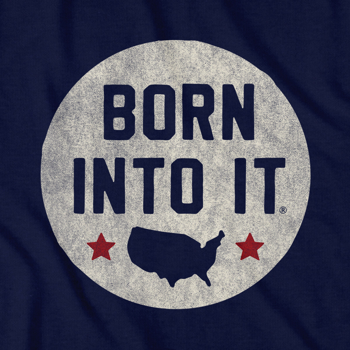 USA Born Into It Stamp T-shirt