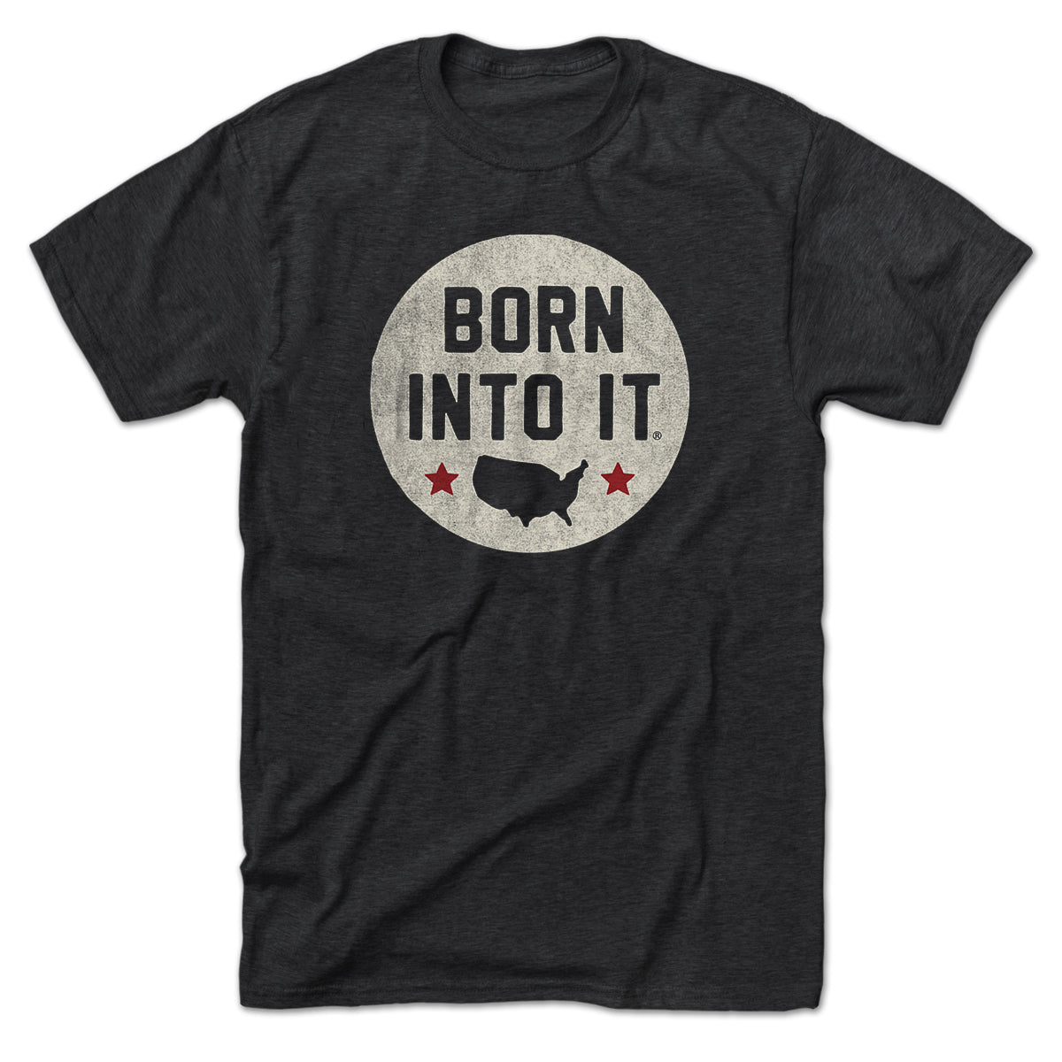 USA Born Into It Stamp T-shirt