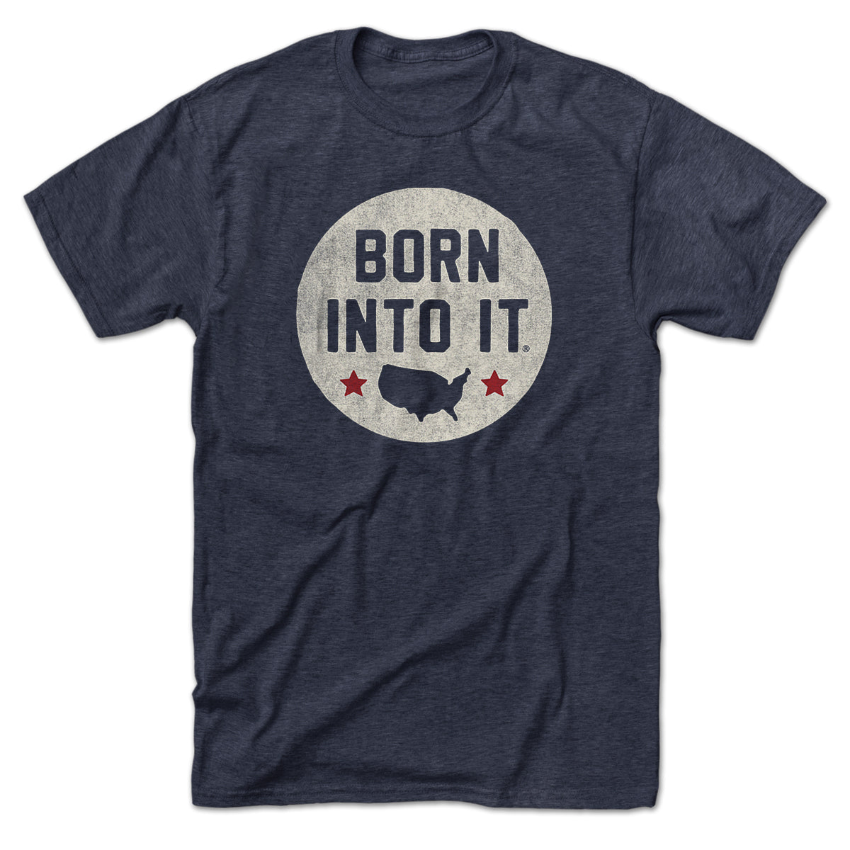 USA Born Into It Stamp T-shirt
