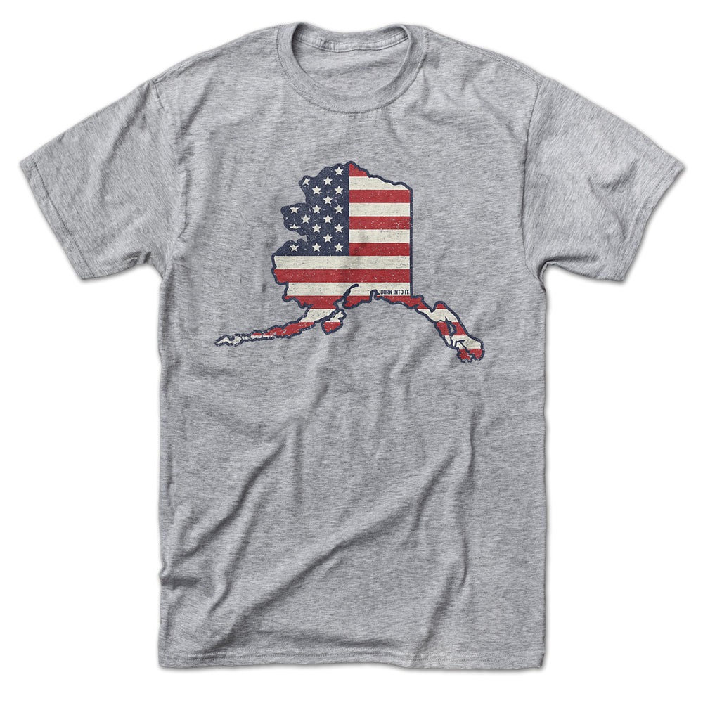 Alaska Stars & Stripes T-Shirt
