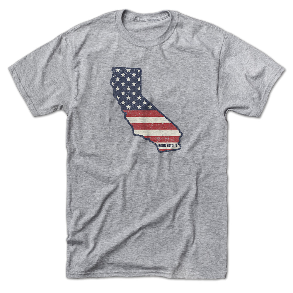 California Stars & Stripes T-Shirt