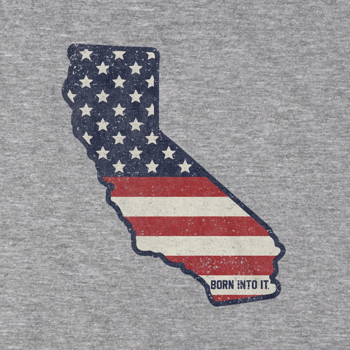 California Stars & Stripes Hoodie