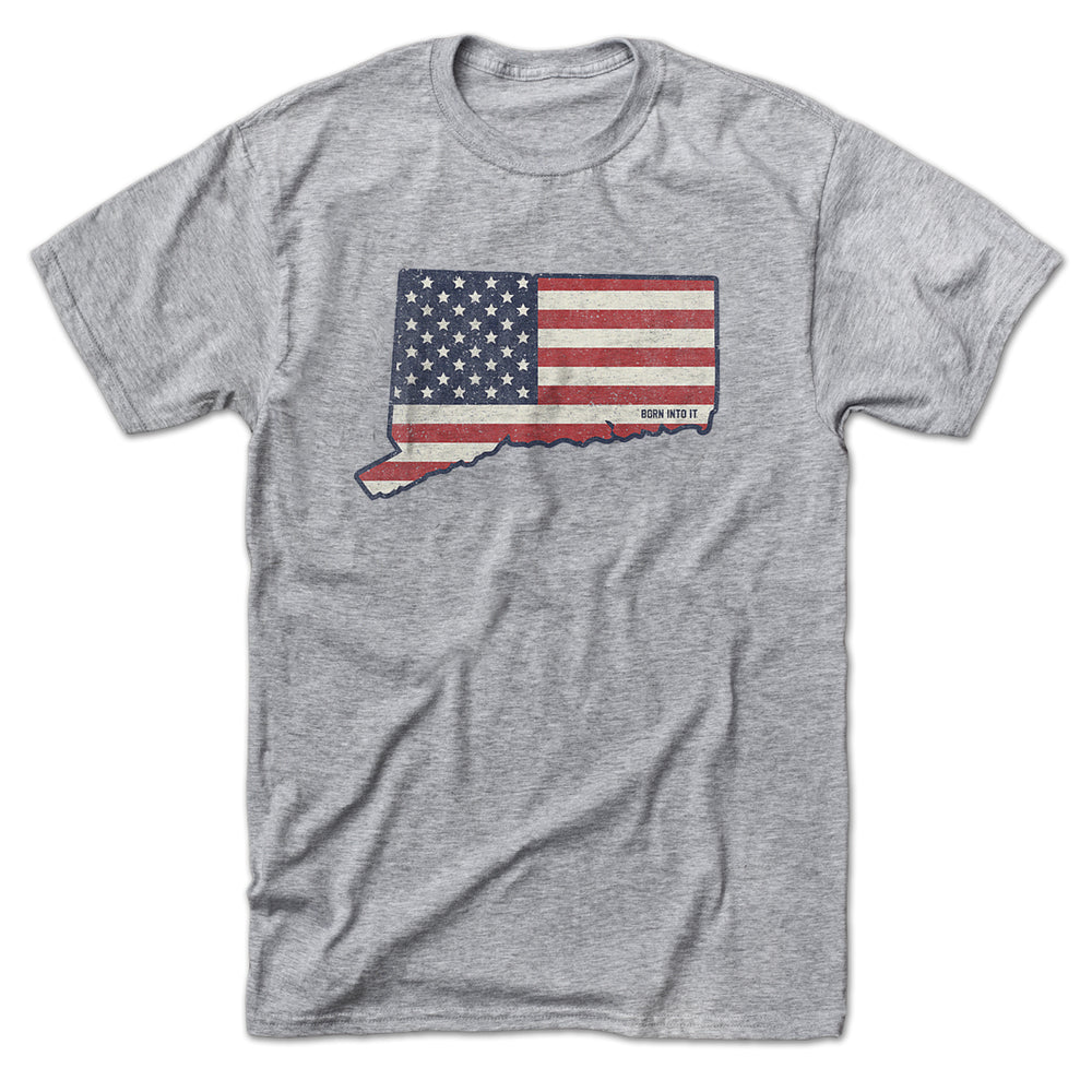 Connecticut Stars & Stripes T-Shirt