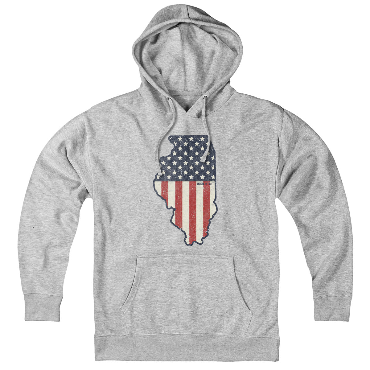 Illinois Stars & Stripes Hoodie