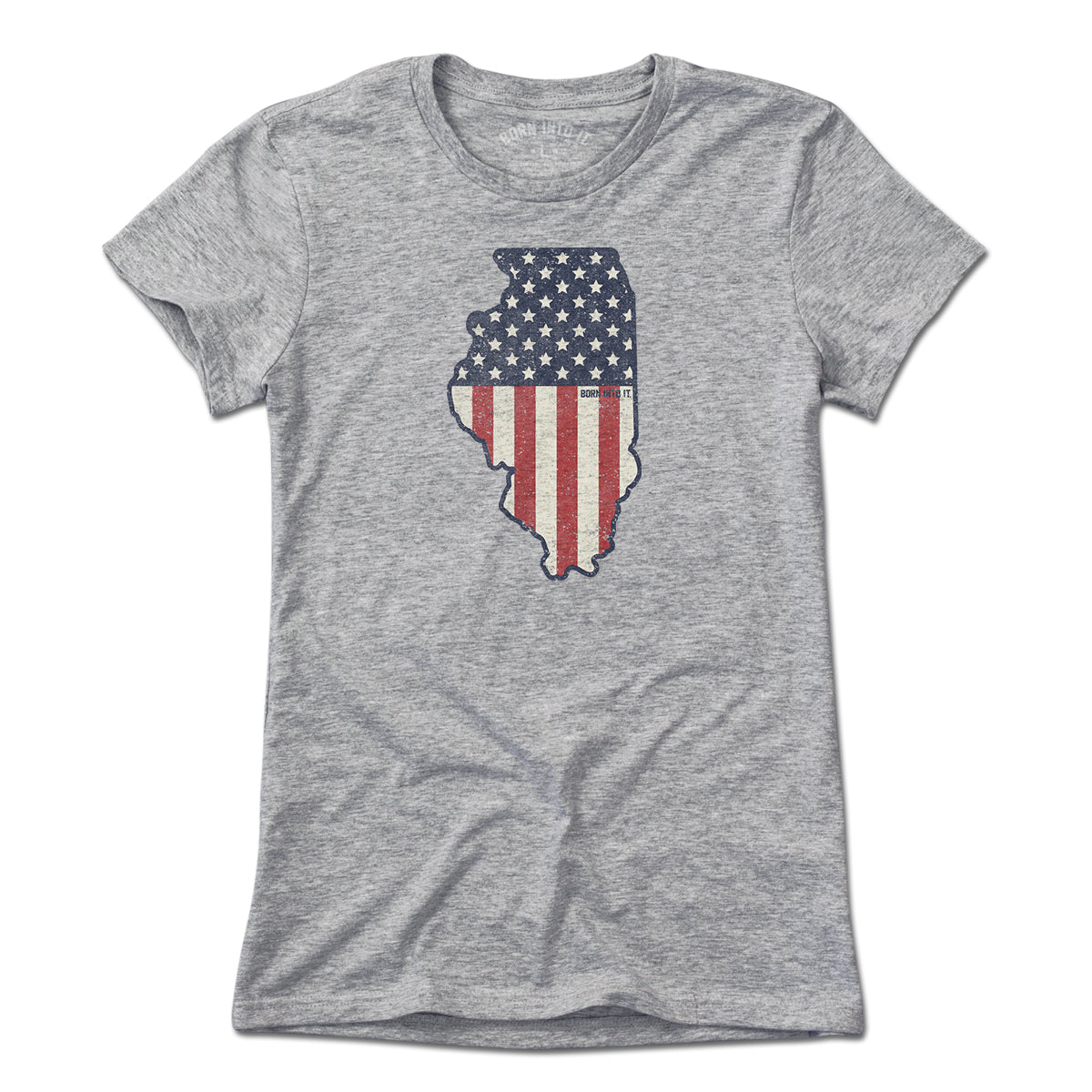 Illinois Stars & Stripes T-shirt