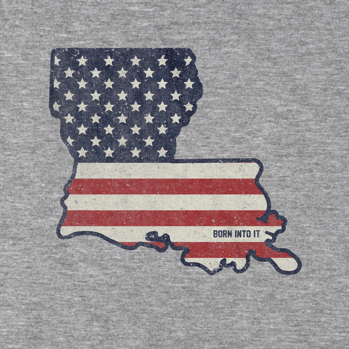 Louisiana Stars & Stripes Hoodie