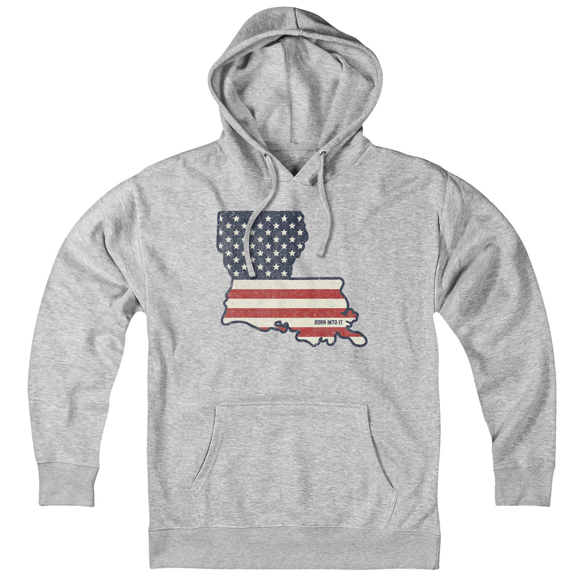 Louisiana Stars & Stripes Hoodie