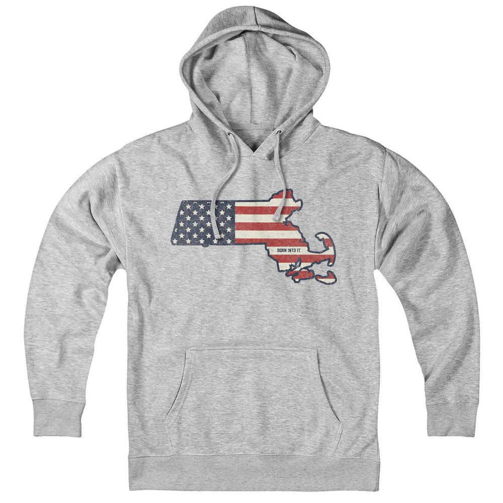 Massachusetts Stars & Stripes Hoodie