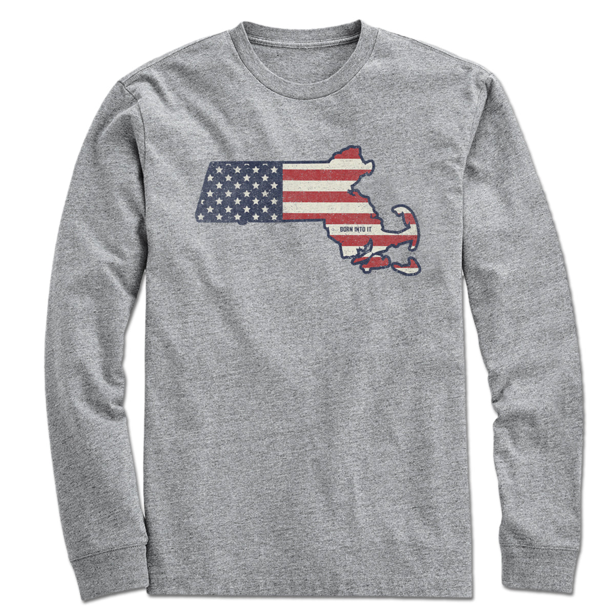 Massachusetts Stars & Stripes T-shirt