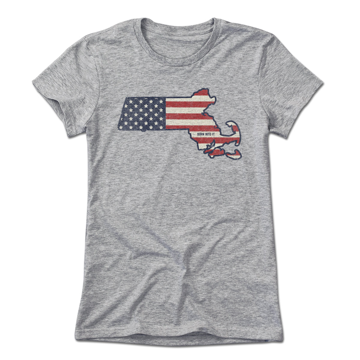 Massachusetts Stars & Stripes T-shirt