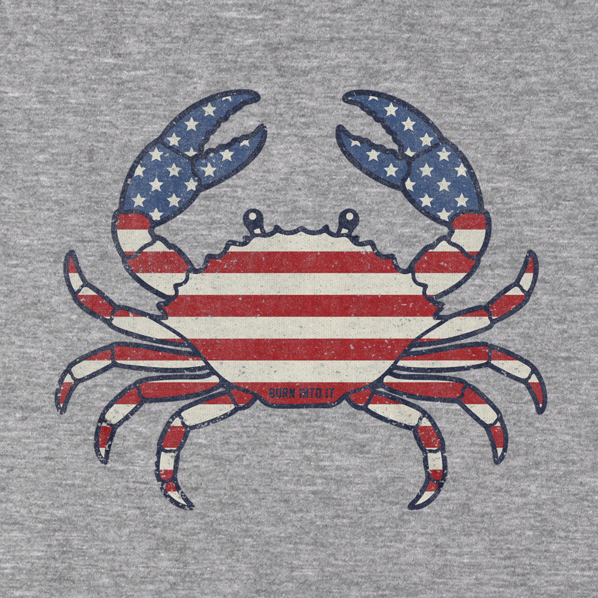 Crab Stars & Stripes T-shirt