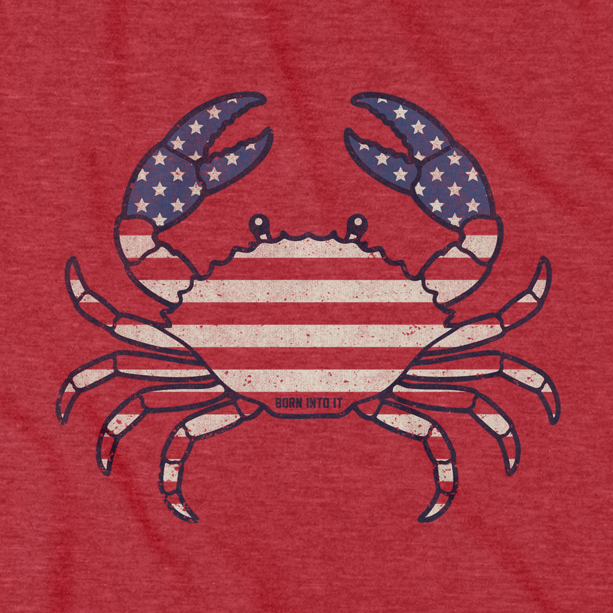 Crab Stars & Stripes T-shirt