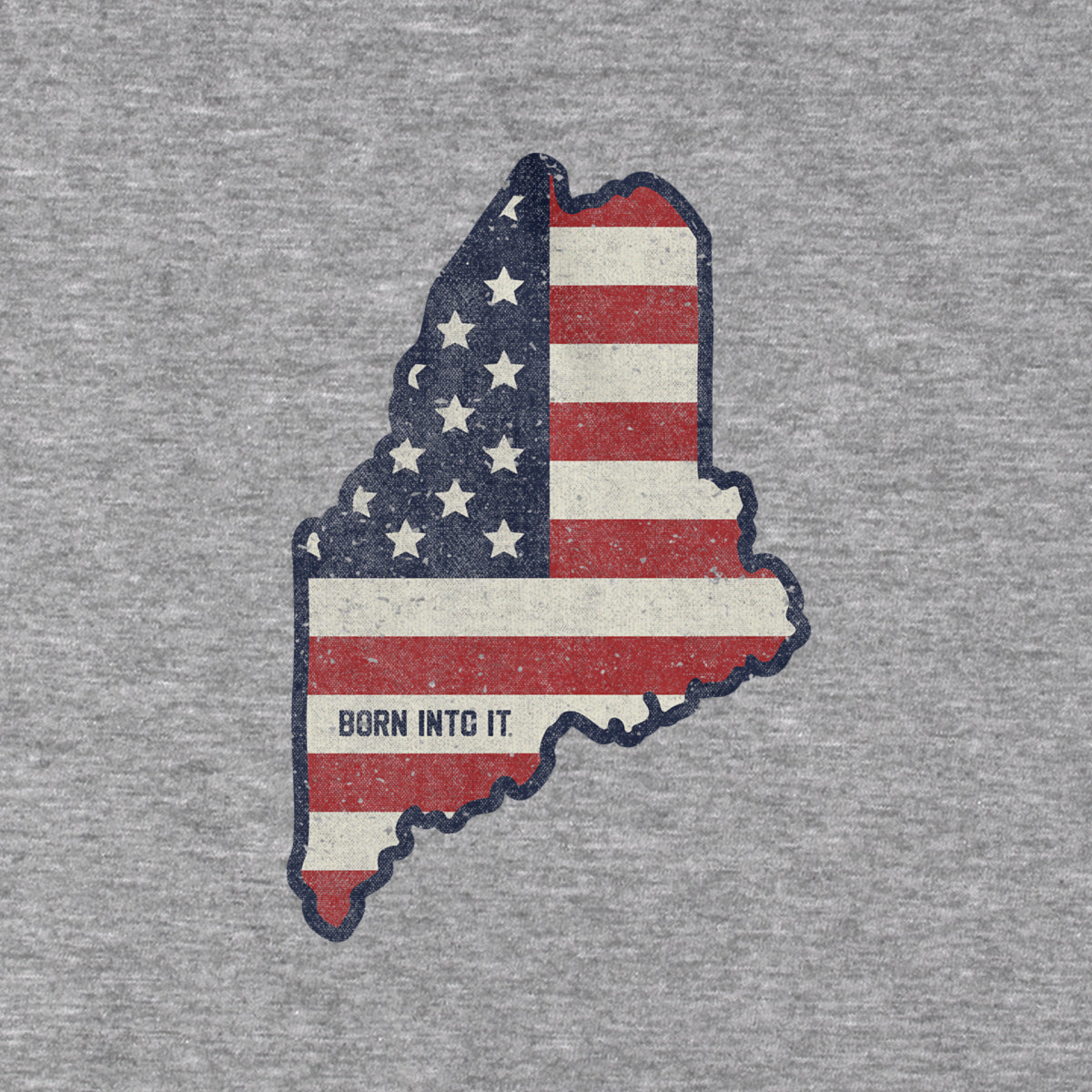 Maine Stars & Stripes Hoodie
