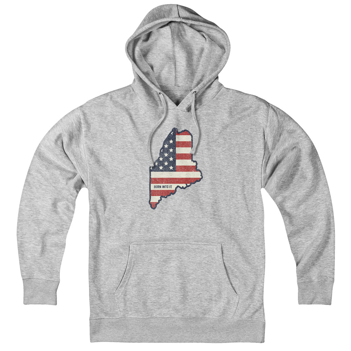 Maine Stars & Stripes Hoodie