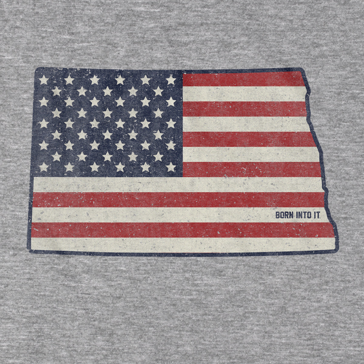 North Dakota Stars & Stripes Hoodie
