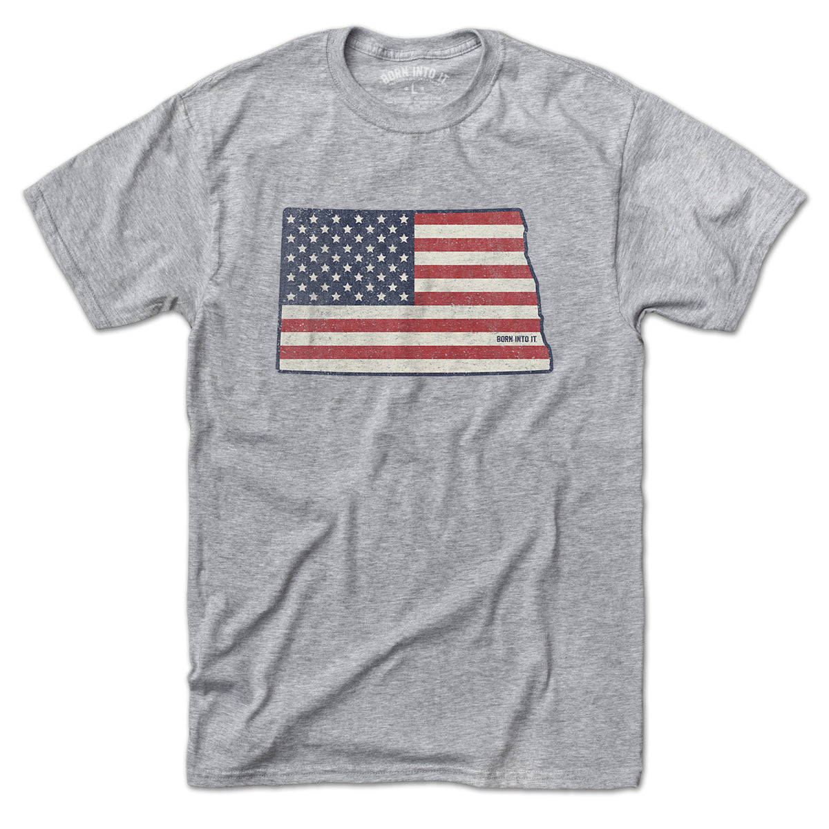 North Dakota Stars & Stripes T-shirt