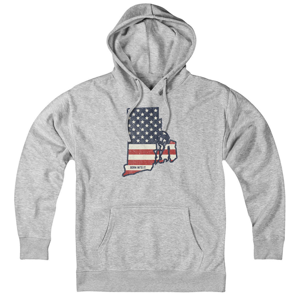 Rhode Island Stars & Stripes Hoodie