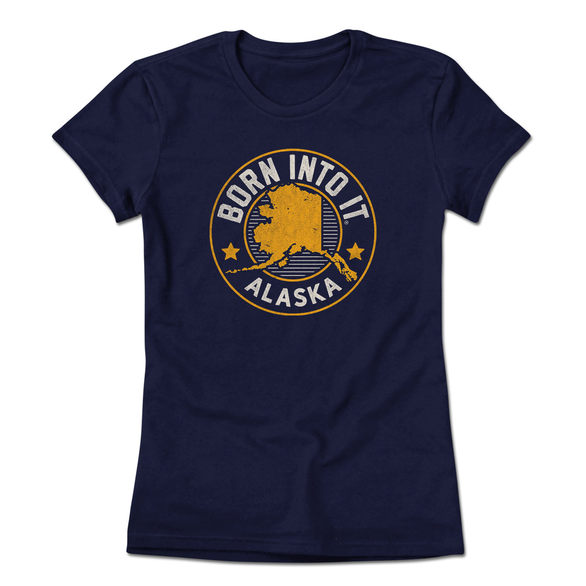 Born Into It Alaska Game Day T-Shirt