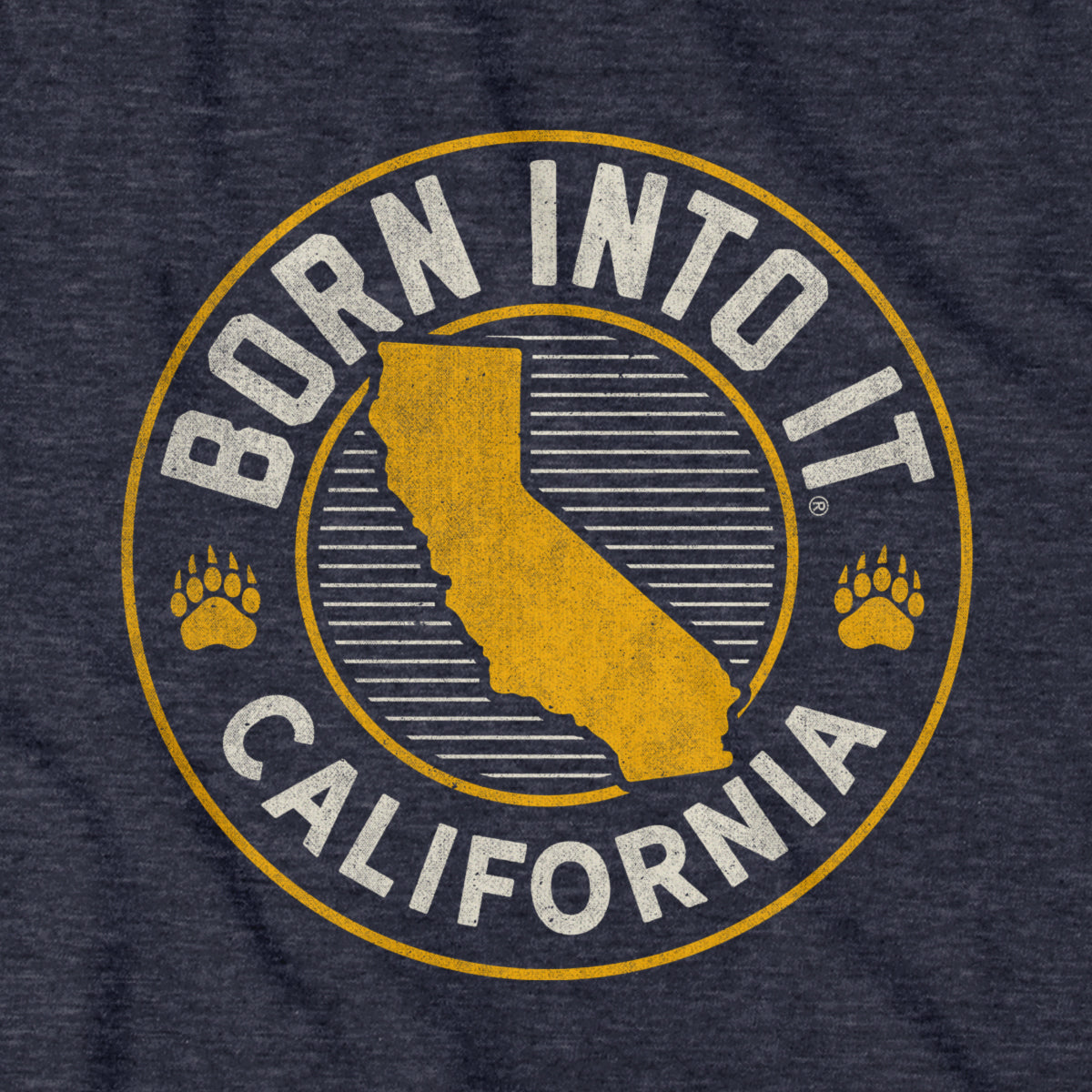 Born Into It California Game Day T-Shirt