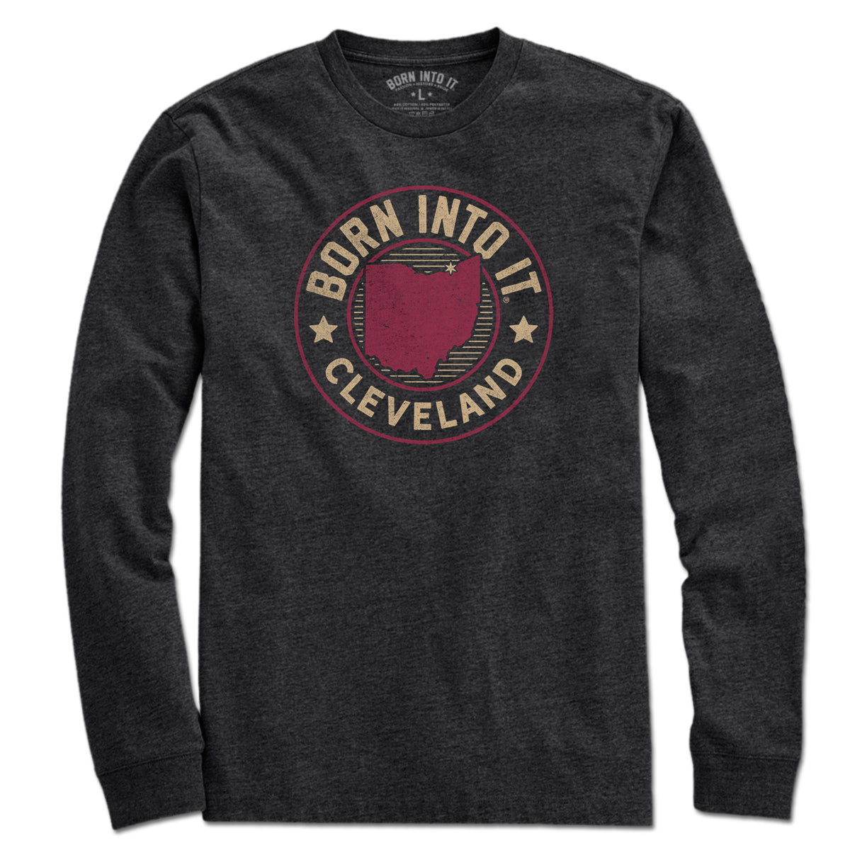Born Into It Cleveland Golden Game Day T-shirt