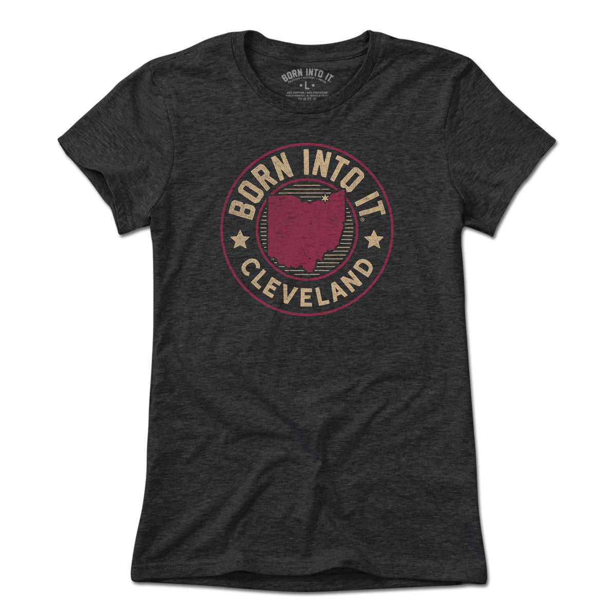 Born Into It Cleveland Golden Game Day T-shirt