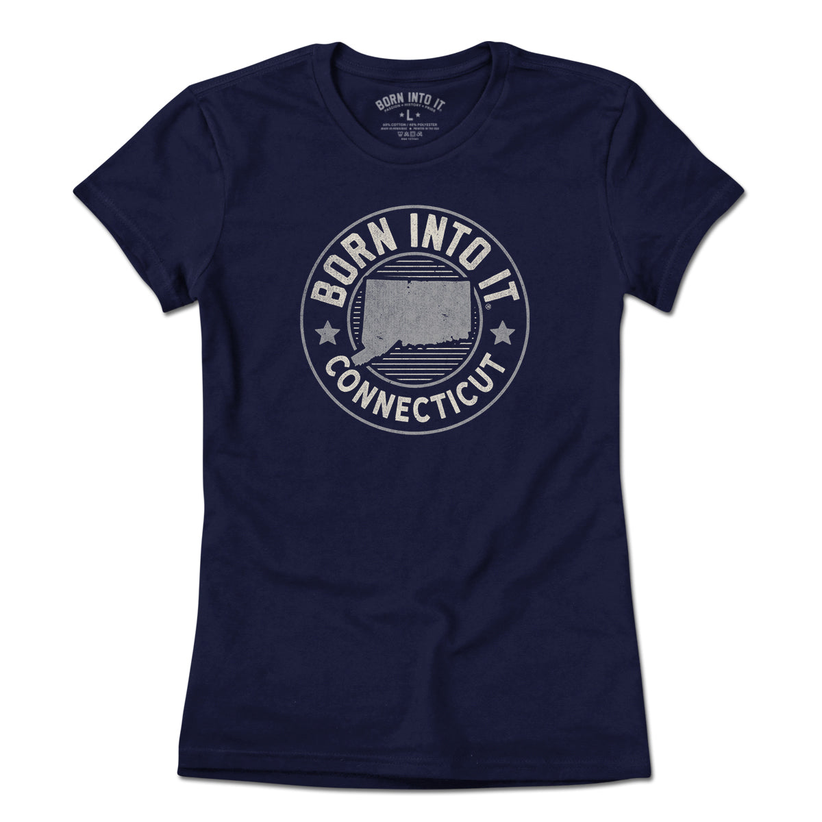 Born Into It Connecticut Game Day T-Shirt