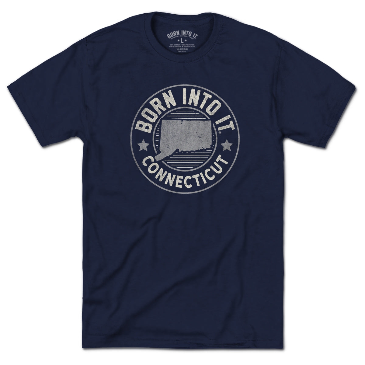 Born Into It Connecticut Game Day T-Shirt