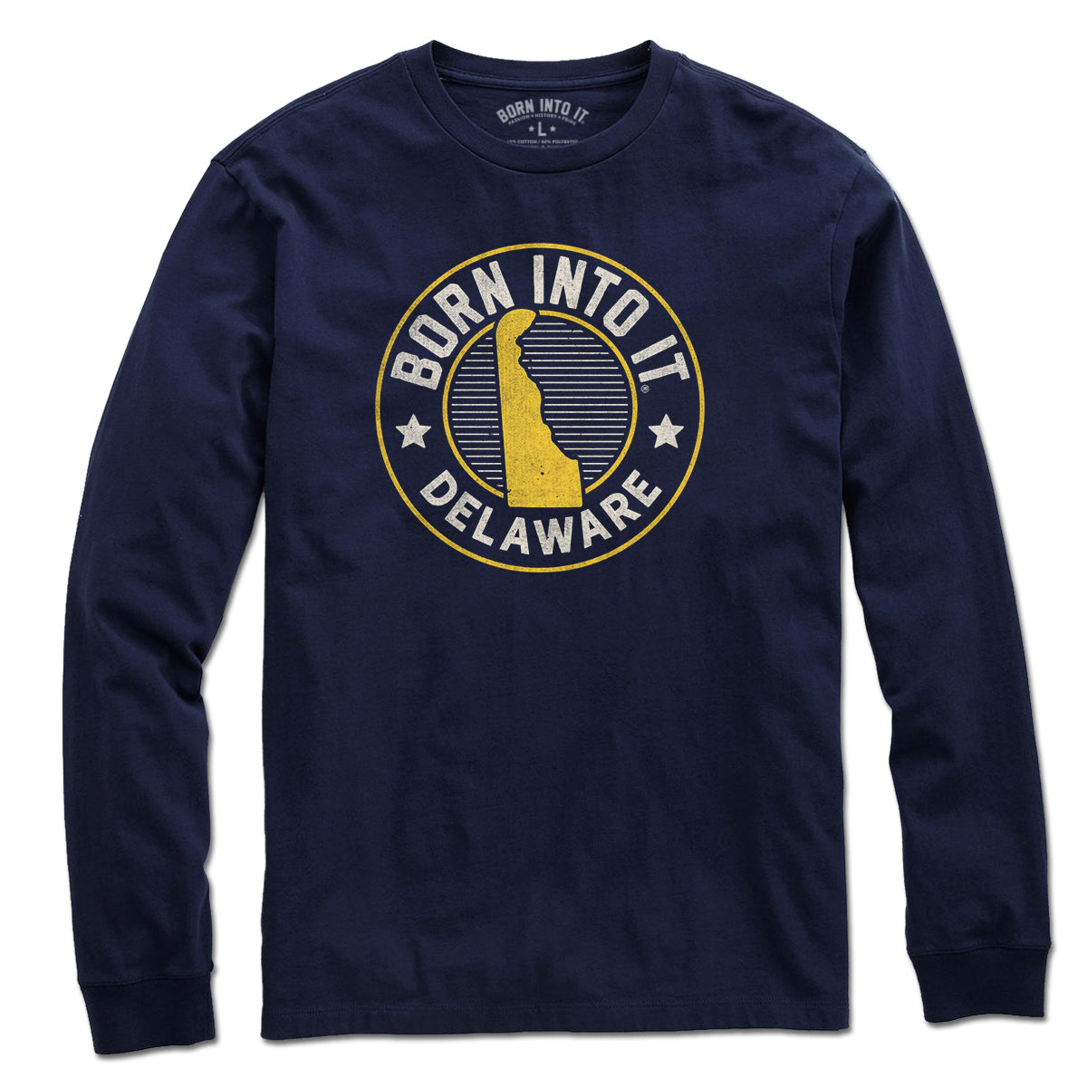 Born Into It Delaware Game Day T-Shirt