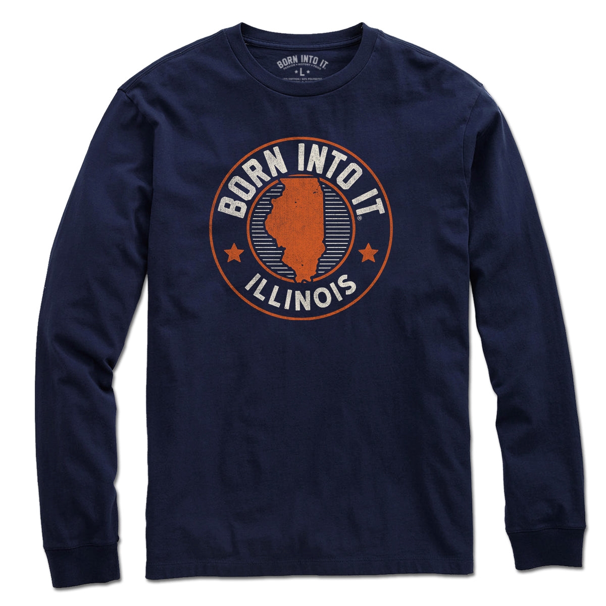 Born Into It Illinois Game Day T-Shirt