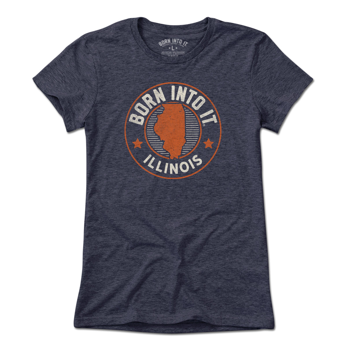 Born Into It Illinois Game Day T-Shirt