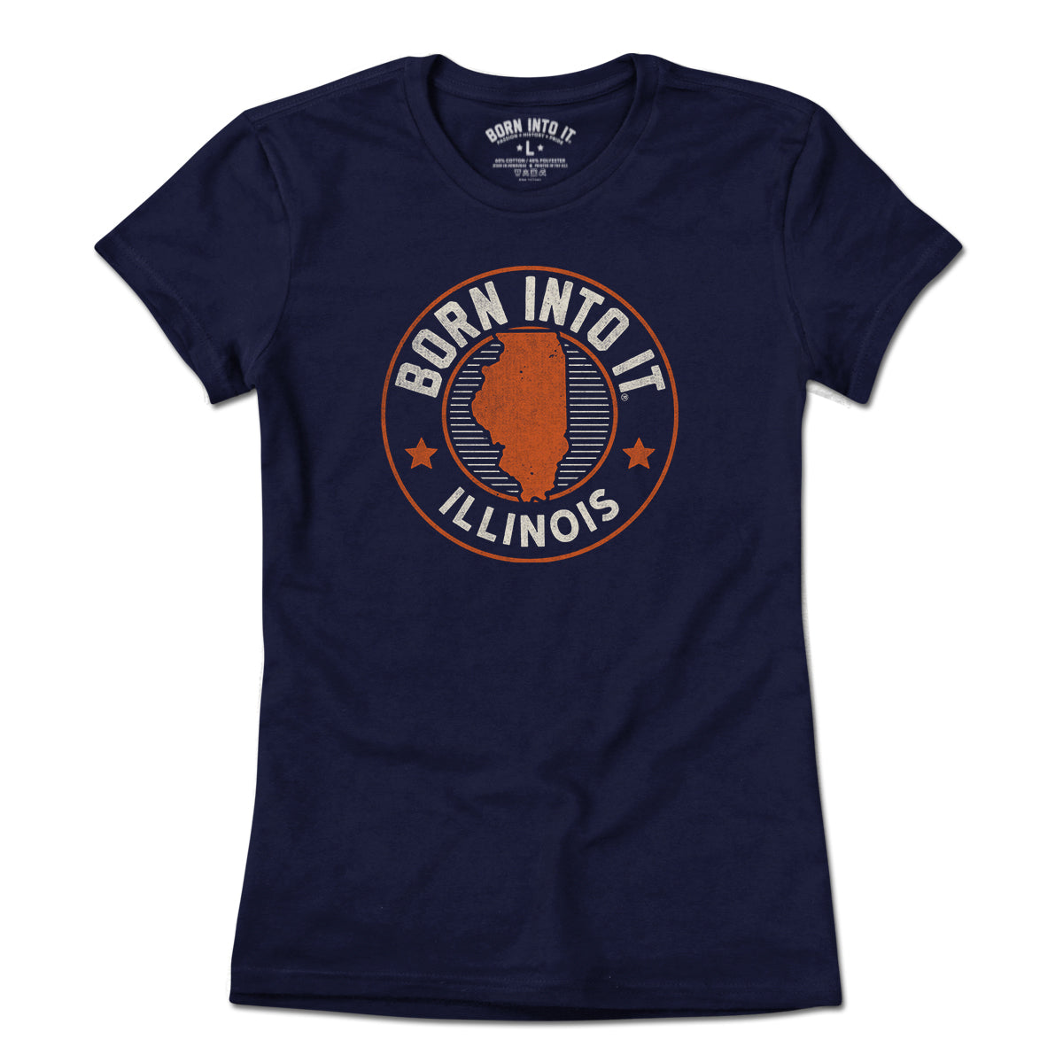 Born Into It Illinois Game Day T-Shirt