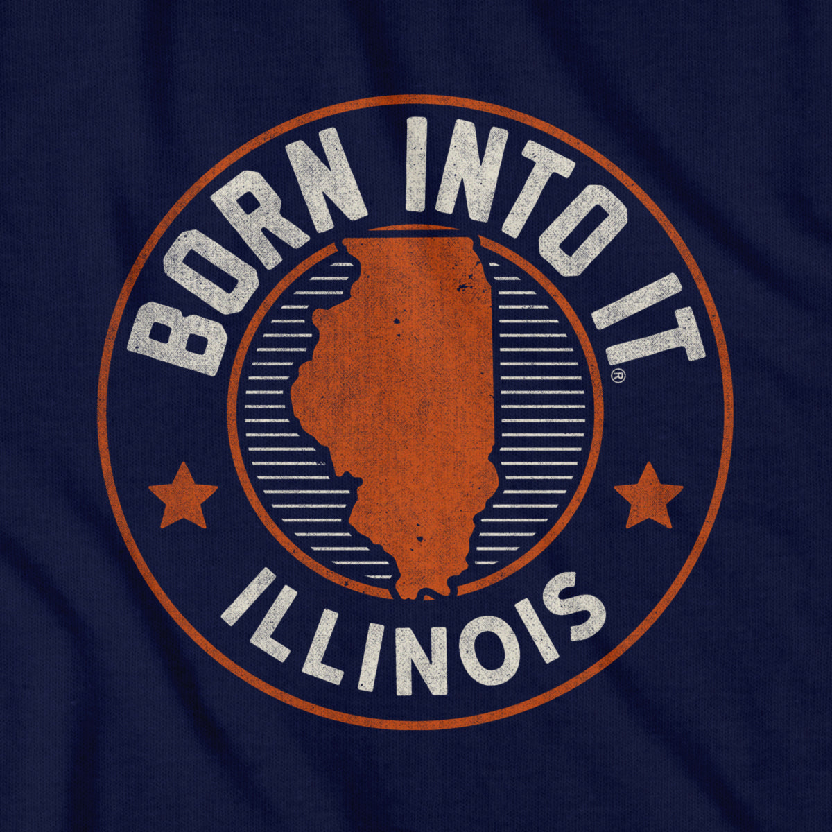 Born Into It Illinois Game Day T-Shirt